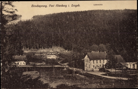 PC Hirschsprung Altenberg in the Ore Mountains, Inn Gadenmühle