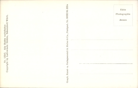 Postcard Tailfingen Albstadt in the Zollernalbkreis Württemberg, aerial photograph