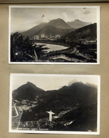 Photo album Brazil Rio Sao Paulo Recife, over 70 original photos around 1940
