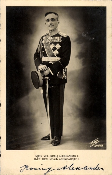 Ak Kralj Aleksandar I, Portrait