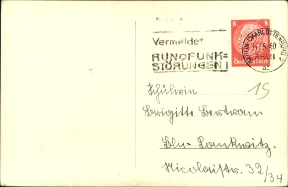 Postcard actress Kristina Söderbaum, portrait, Ross Verlag A 2598 2, autograph