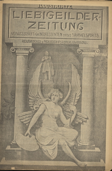 Liebig pictures newspaper advertising Dreser issue 4, volume 13, 1908