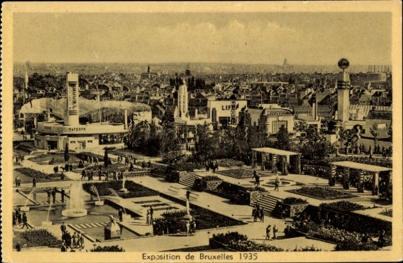 KP Bruksela, Wystawa Światowa 1935, widok panoramiczny
