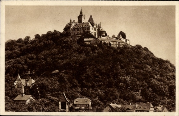KP pocztowa Wernigerode am Harz, zamek, piękne Niemcy, WHW, zdjęcie 56