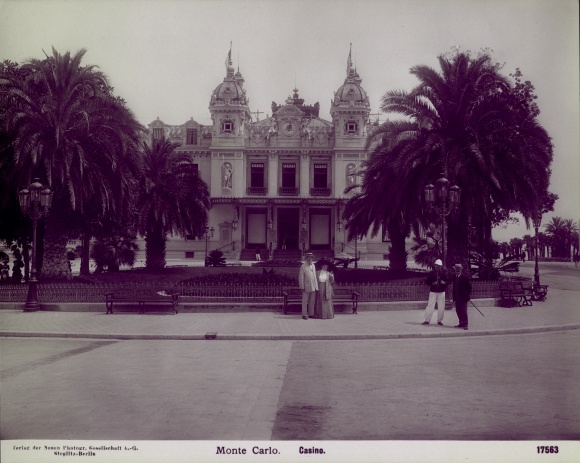 Photo Monte Carlo Monaco, Casino, um 1900