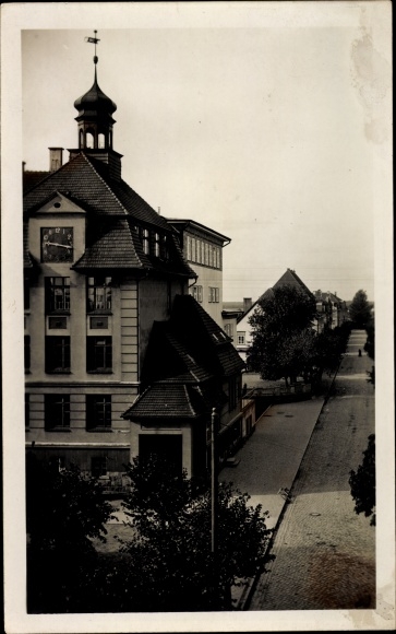 Foto Trzcianka Schönlanke an der Ostbahn Posen, Horst Wessel Straße