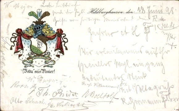 Studentika lito Hildburghausen w Turyngii, panier Volta be