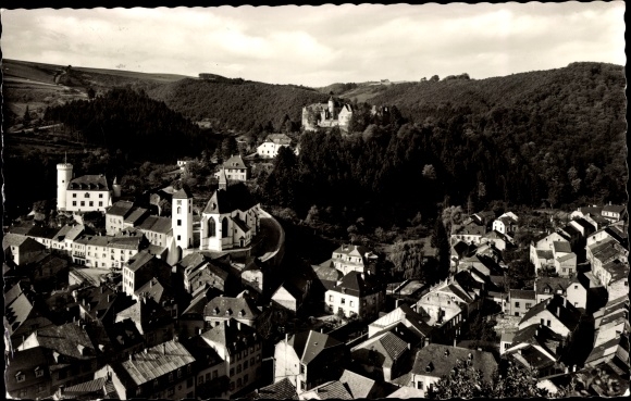 Ak Neuerburg in der Eifel, Teilansicht