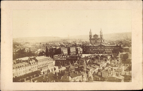 Photo Nancy Meurthe et Moselle, City Panorama 1871