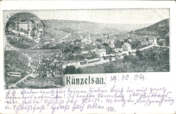 PC Künzelsau am Kocher Hohenlohekreis, general view, train station