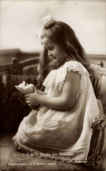 PC Princess Cecilie of Prussia, portrait, Liersch 7893