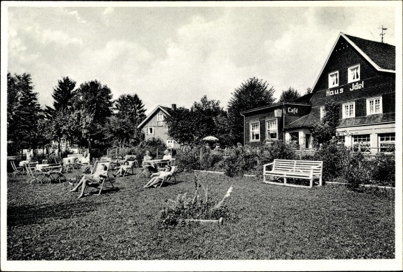 PC Schaufenberg Hückelhoven North Rhine-Westphalia, house Idel, garden area