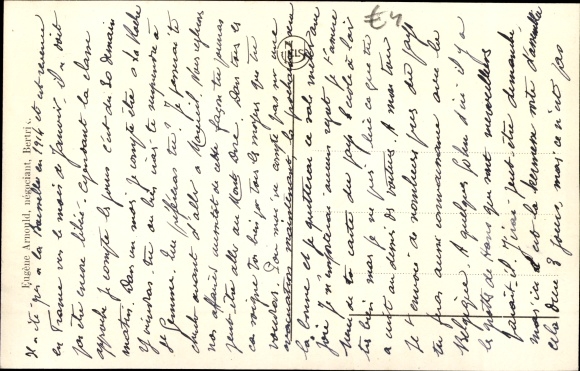 Postcard Bertrix Wallonien Luxemburg, La Place