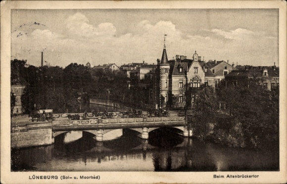 Ak Lüneburg in Niedersachsen, Beim Altenbrückertor