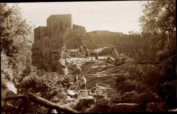 Photo Postcard Ötigheim in the Black Forest, Folk Plays, Nibelungen