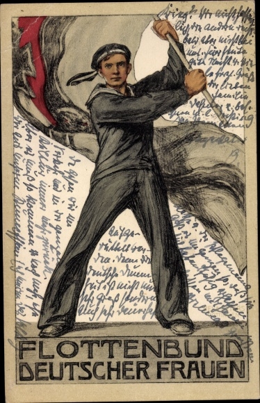 Artist PC Peters, Hela, Fleet Association of German Women, Sailor, Empire