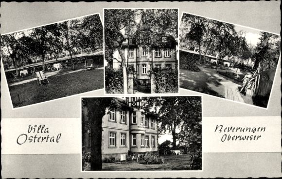 Postcard Beverungen in North Rhine Westphalia, Villa Ostertal