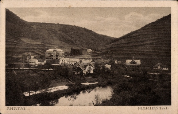 Postcard Marienthal Dernau an der Ahr, Panorama