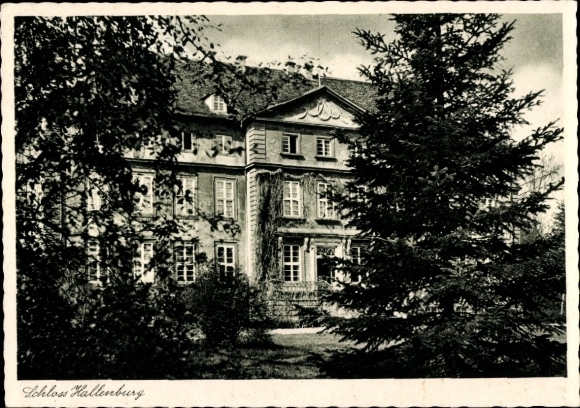 Ak Schlitz in Hessen, kasteel Hallenburg