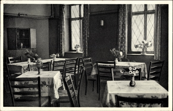 Postcard Dänkritz Neukirchen in Saxony, forest restaurant Dänkritzer Schmiede