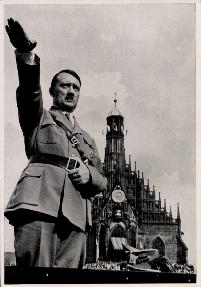 Collector's picture Adolf Hitler, Nuremberg Party Rally 1934, Collector's Edition No. 15, Picture 178