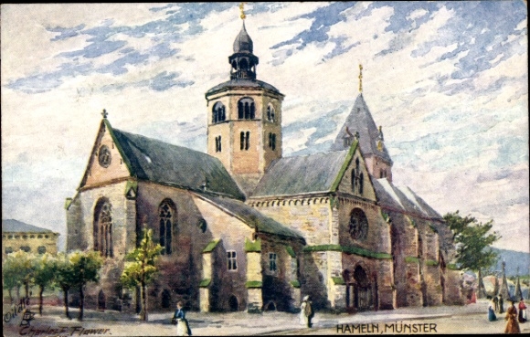 Artysta KP Flower, Charles, Hameln, Münster
