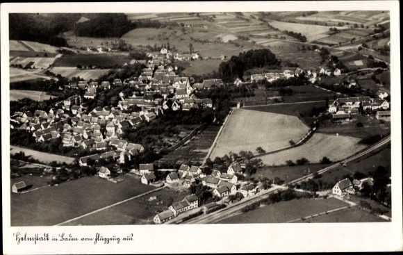 PC Helmstadt in Baden, aerial photo