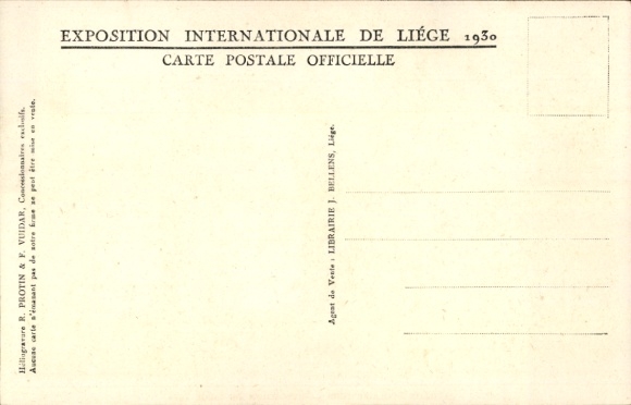 Postcard Liège Liège Wallonia, Exhibition 1930, School Pavilion South