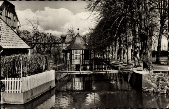 Postcard Boizenburg an der Elbe, Am Wall