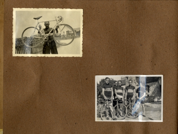 Photo album cycling races, sports, Berlin 1944