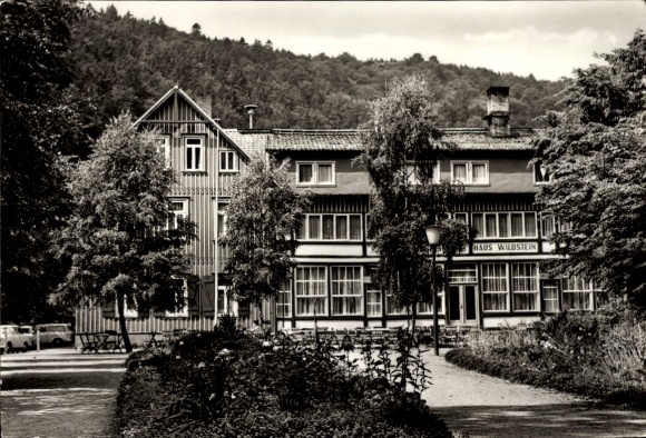 Ak Treseburg Thale im Harz, FDGB Erholungsheim Wildstein