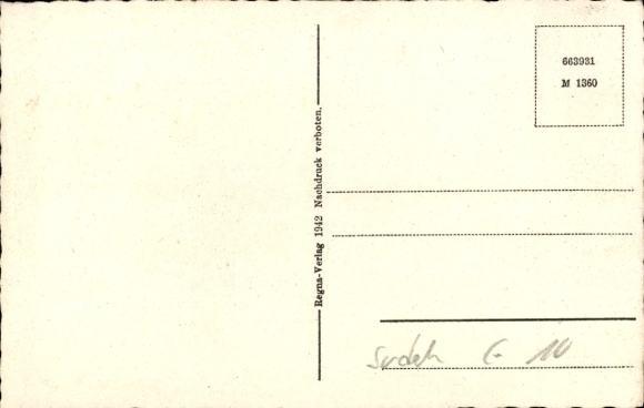 Postcard Litvínov Oberleutensdorf Reg. Aussig, Schlossgasse, tram