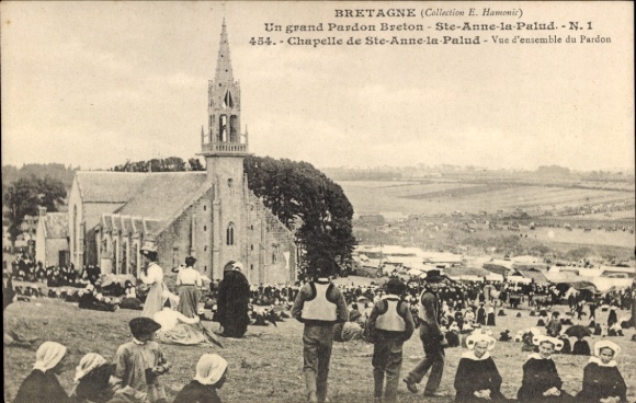 KP Plonévez Porzay Finistère, Chapelle Sainte Anne la Palud, Un grand Pardon Breton