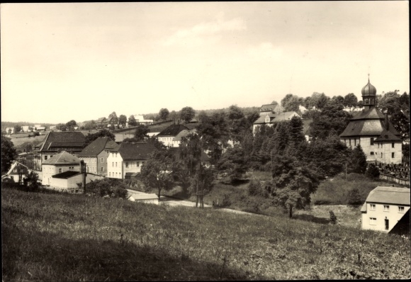 Ak Rübenau Marienberg in het Ertsgebergte van Saksen, Panorama