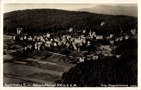 Postcard Eppenhain Kelkheim im Taunus, aerial photograph