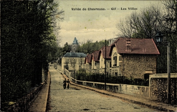 Ak Gif Essonne, Les Villas