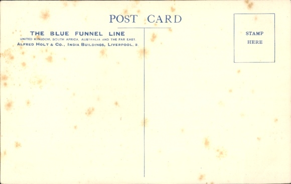 Kunstenaar Ak MV Memnon, Blue Funnel Line