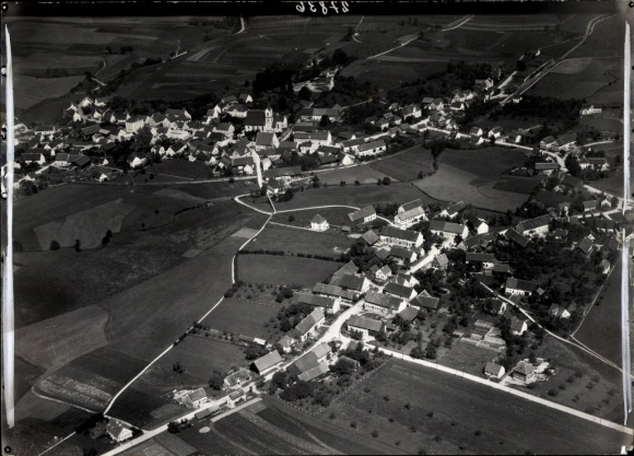 Photo Ziemetshausen in Swabia, aerial photograph
