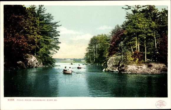 Ak Maine de V.S., Picknickrots, Kennebunk-Rivier