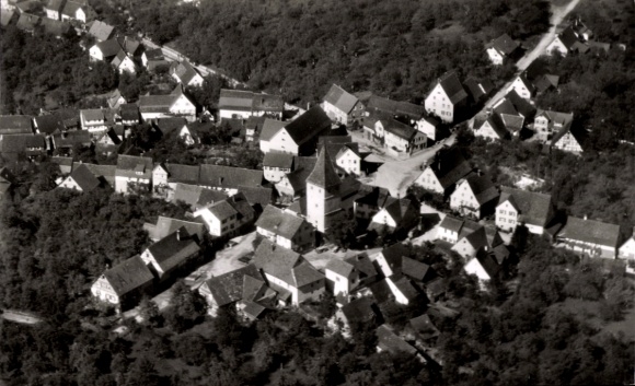 Ak Steinreinach Korb in Württemberg, Fliegeraufnahme