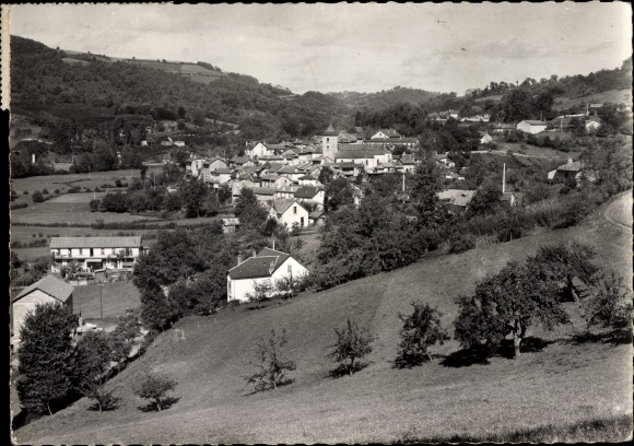 Postcard Boisset Cantal, General view