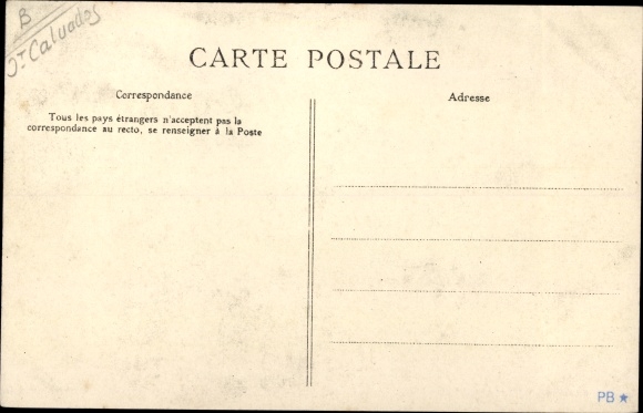 Postcard Saint-Pierre-sur-Dives Calvados, Banks of the Dives