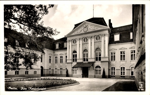 Postcard Berlin Mitte, Old Reich Chancellery