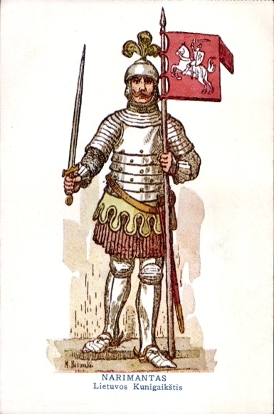 Artists Postcard Narimantas, Lietuvos Kunigaikstis, Adel