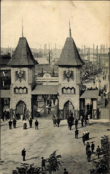 Ansichtkaart Kassel in Hessen, 25e DLG reizende tentoonstelling, 22 juni 1911