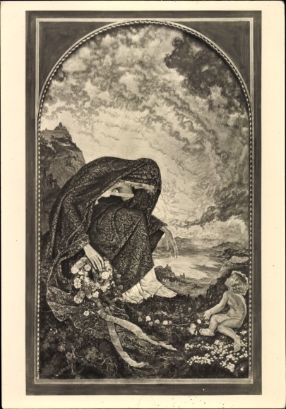 Artist PC Bühler, Hans Adolf, mother and child, HDK 637