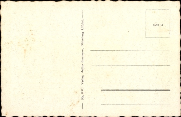Postcard Grossenbrode in Ostholstein, farmhouses