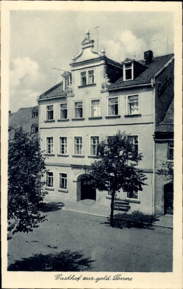 KP Lichtenberg Górna Frankonia, Gasthof zur goldenen Sonne, wł. Christian Jungkunz