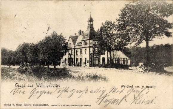 Ansichtkaart Hamburg Wandsbek Wellingsbüttel, Waldhof