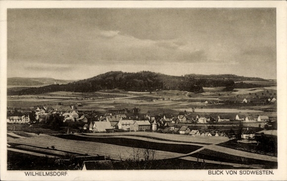 Postcard Wilhelmsdorf Brandenburg an der Havel, general view, view from the southwest
